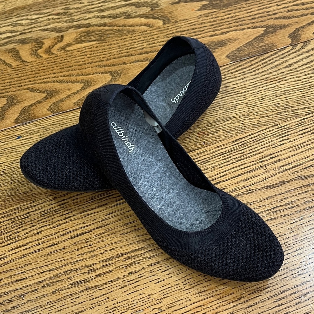 Allbirds Black Flats for Women 8.5